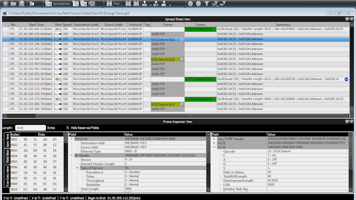 Iscsi Multi Pdu Screenshot