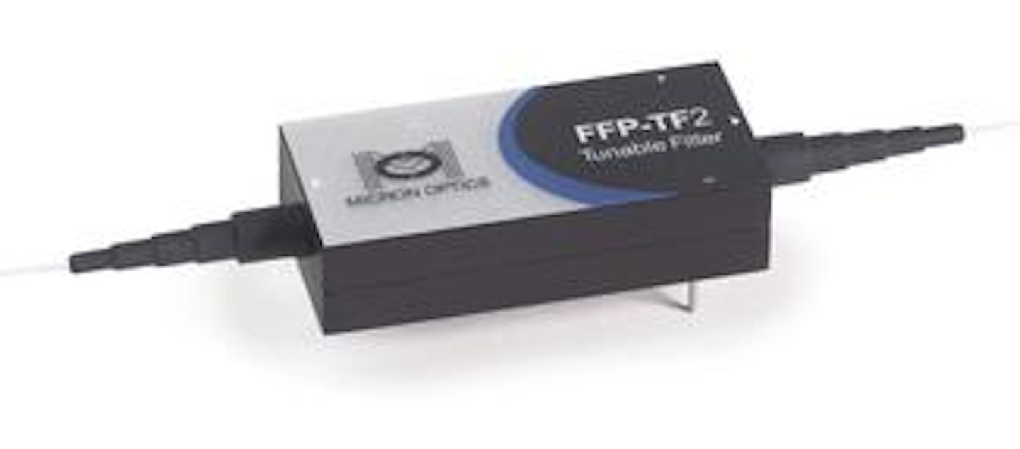 Micron Optics unveils new line of FabryPerot tunable filters Lightwave