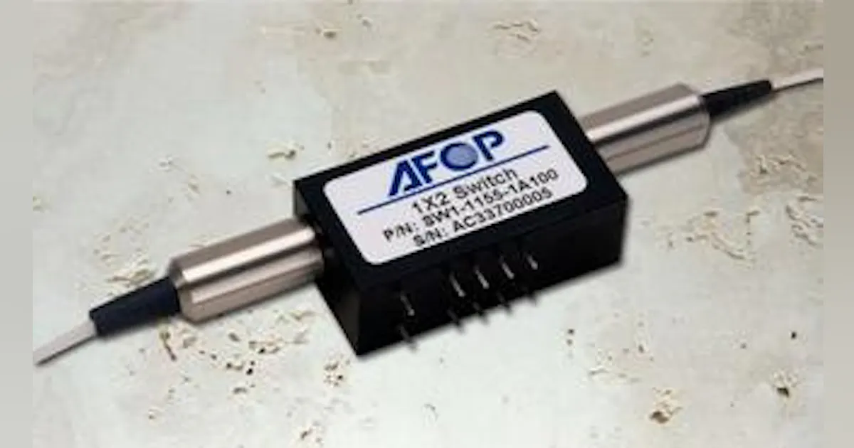 Afop Guide AFOP adds board-mount optomechanical switch | Lightwave Online