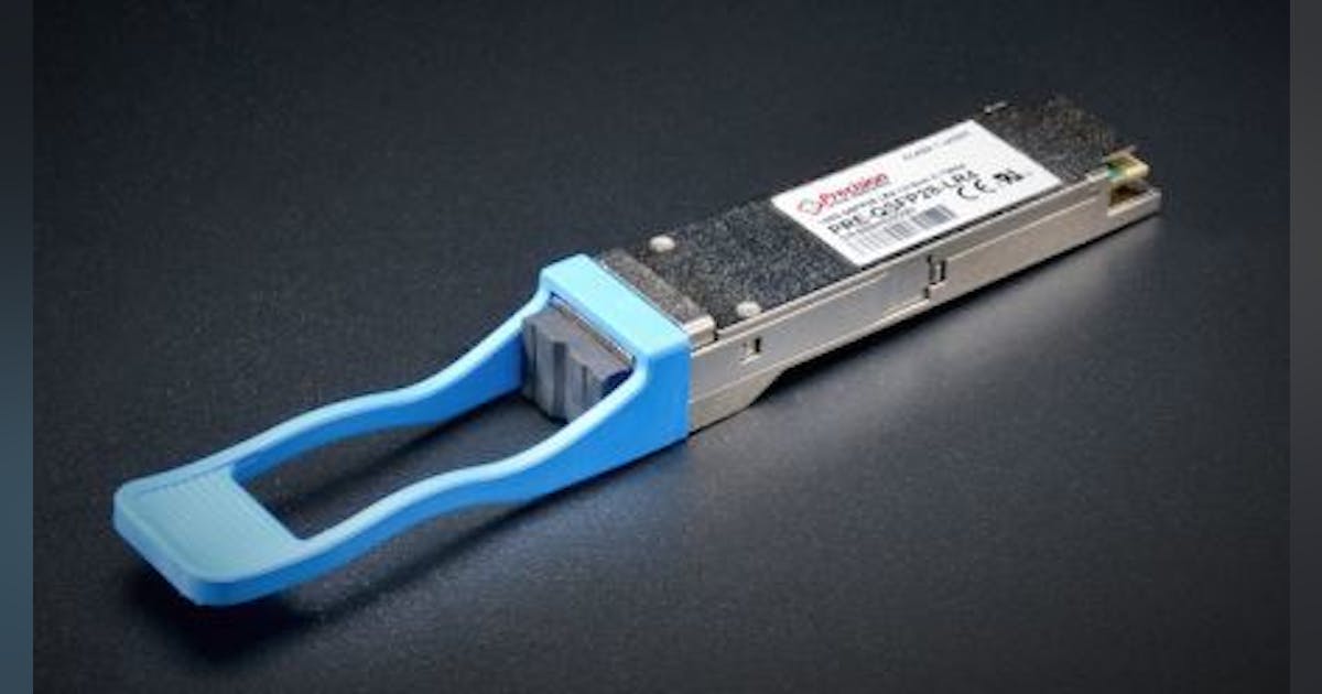 Precision Optical Transceivers offers 100-Gbps QSFP28 optical modules ...
