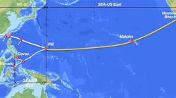 Sea Us Cable Route And Hk G Extension