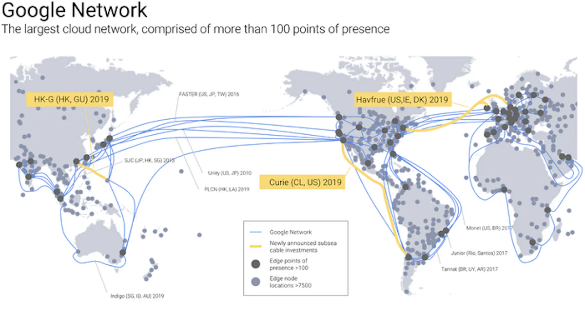 Google Details Submarine Network Investments Lightwave