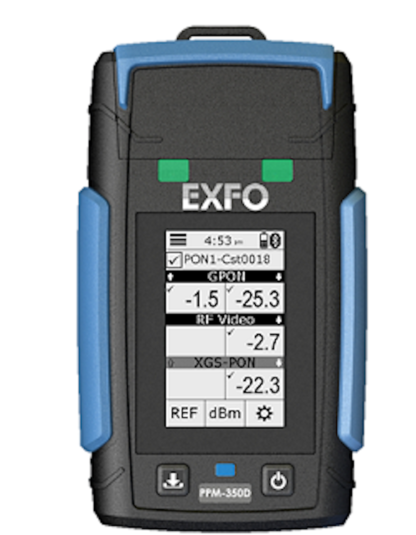 EXFO NextGeneration PON Power Meter PPM350D Lightwave