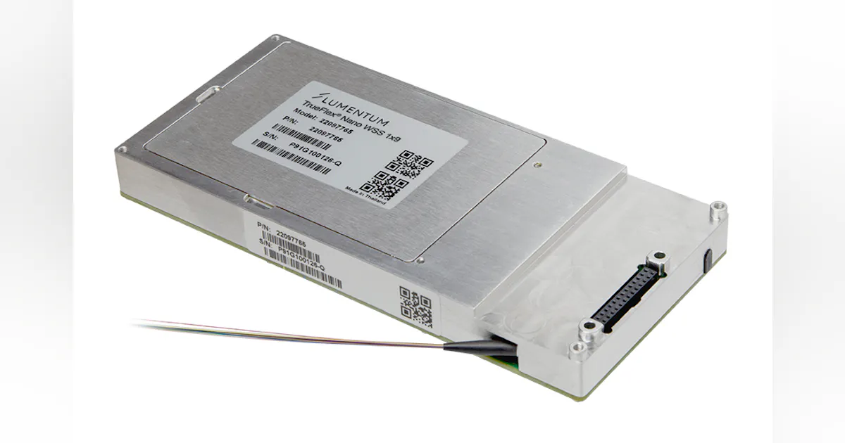 Wavelength Selective Switch Module Lumentum TrueFlex® Nano 1x9 Wavelength Selective Switch (WSS ...