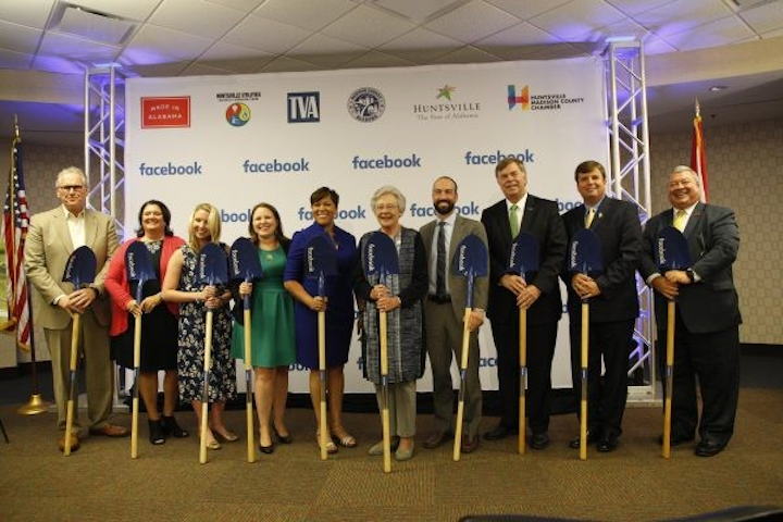 Governor Ivey Announces Facebook to Invest $750 million in New Data Center in Huntsville, AL
