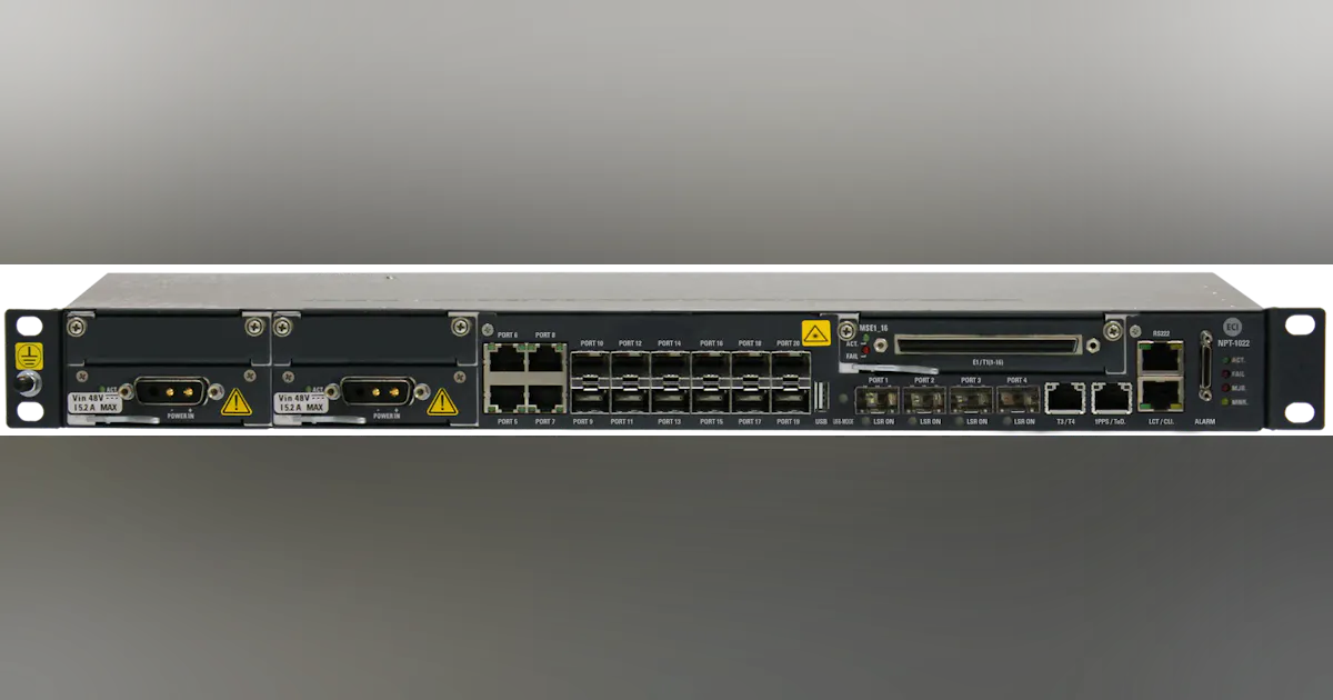 ECI offers 1022 cell site router for 5G mobile networks | Lightwave Online