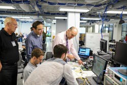 This week's High Speed Ethernet Plugfest at UNH-IOL drew more participants than the previous one. This week's High Speed Ethernet Plugfest at UNH-IOL drew more participants than the previous one.