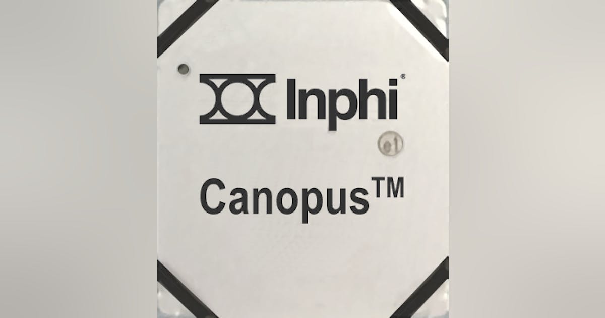 Inphi sampling Canopus DSP for pluggable coherent 400G applications ...