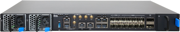 DCSG is a 1RU, fully featured cell site router with a wide range of Ethernet connectivity options for client and network sides.