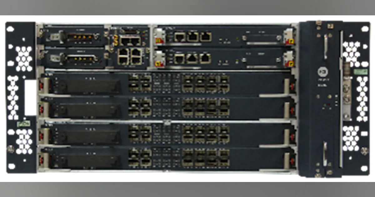 ECI Telecom Apollo OPT9904X Pay-as-you-Grow Edge OTN/Packet Switch ...