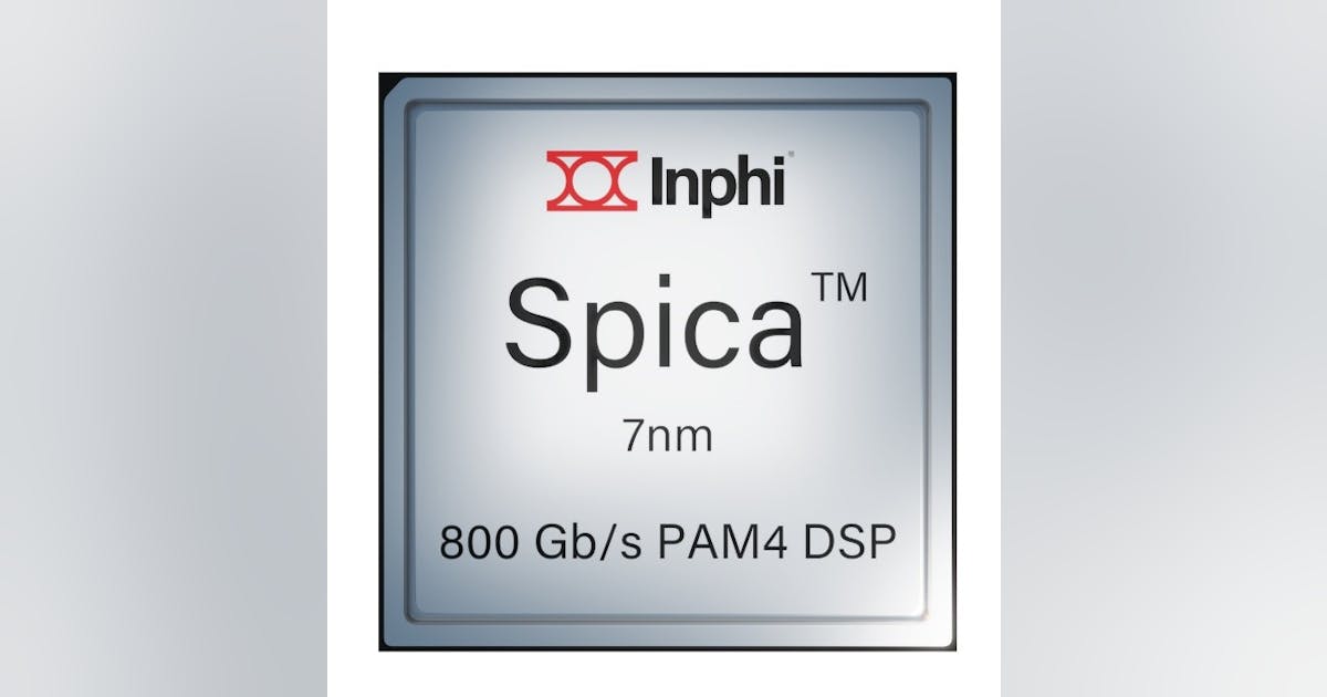 Inphi offers Spica programmable 800-Gbps PAM4 DSP | Lightwave Online