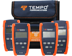 Tempo has added a range of stabilized light sources and optical power meters to its fiberTOOLS portfolio. Tempo has added a range of stabilized light sources and optical power meters to its fiberTOOLS portfolio.