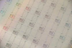 The Lightmatter Passage wafer-scale, programmable photonic interconnect fabric. The Lightmatter Passage wafer-scale, programmable photonic interconnect fabric.