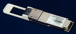Alpine Optoelectronics’ Single-Wavelength 100G DWDM QSFP28 PAM4 module supports 100-km, 4.8-Tbps single fiber links and is compatible with standard 100-GHz mux/demuxes, EDFAs, and DCMs.