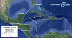 Current plans have branches to Mexico and Colombia as part of Caribbean Express, but others are possible. Current plans have branches to Mexico and Colombia as part of Caribbean Express, but others are possible.