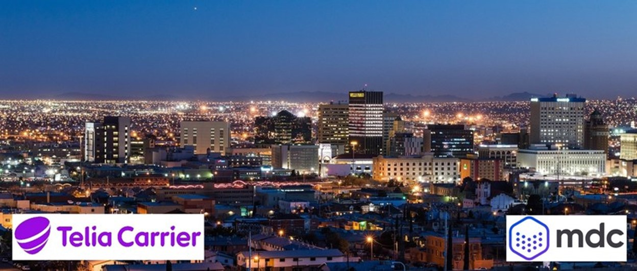 Telia Carrier enhances network in El Paso with new MDC PoP to support business growth in the region.