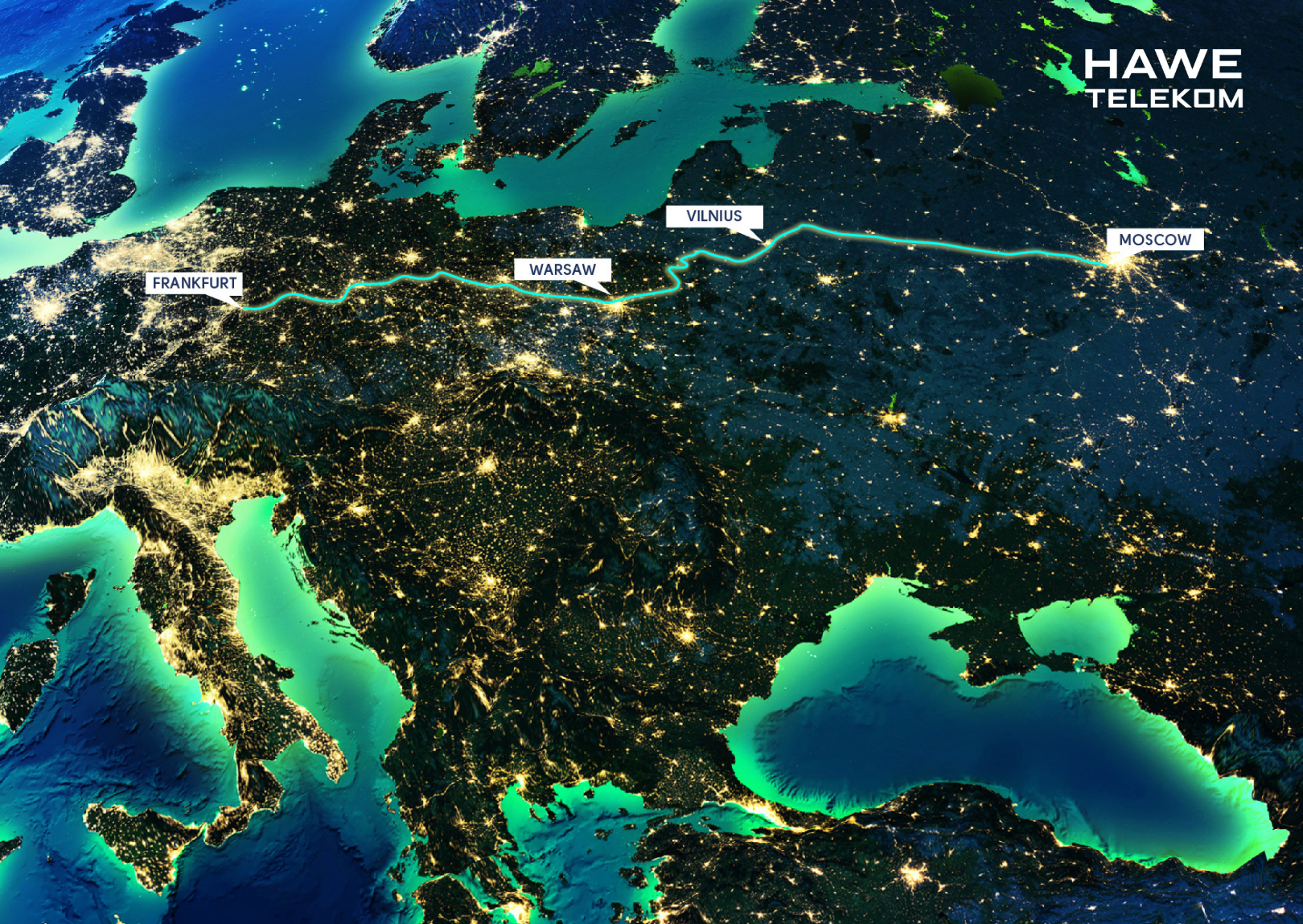 The new low-latency fiber network infrastructure provides a new options for those who need connectivity from Germany to Moscow.