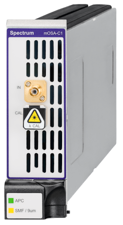 The mOSA module adds optical spectrum analysis capabilities to the MAP system. The mOSA module adds optical spectrum analysis capabilities to the MAP system.