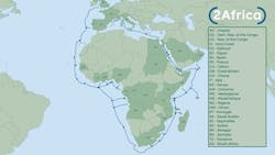 The consortium behind the 2Africa submarine network claims it is the largest such project in the world. The consortium behind the 2Africa submarine network claims it is the largest such project in the world.