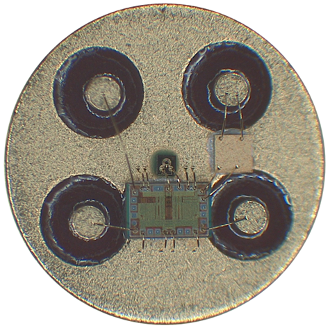 HiLight's HLR11G0 TIA installed in a 5-pin TO-can.