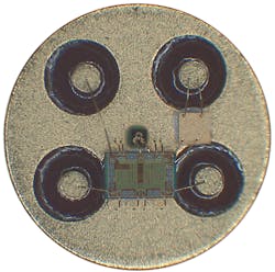 HiLight's HLR11G0 TIA installed in a 5-pin TO-can. HiLight's HLR11G0 TIA installed in a 5-pin TO-can.