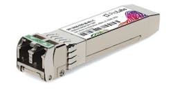 ProLabs' MSA and TAA compliant 10GBase-DWDM SFP+ Transceiver (SMF, 1561.42 to 1554.94 nm, 40 km, LC, DOM, -40 to 85C); SKU: SFP-10GB-D20-28-40-I-C. ProLabs' MSA and TAA compliant 10GBase-DWDM SFP+ Transceiver (SMF, 1561.42 to 1554.94 nm, 40 km, LC, DOM, -40 to 85C); SKU: SFP-10GB-D20-28-40-I-C.