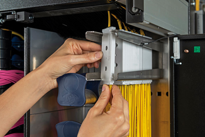 HUBER+SUHNER says its new SFP Splitter Fan-Out module improves GPON distribution network performance by increasing fiber density and enabling a savings of up to 30% in rack space.