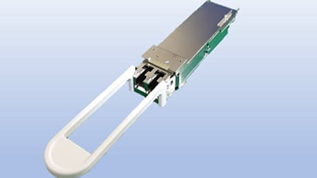 The Fujitsu Optical Components QSFP28 ZR4 optical transceivers support reaches up to 80 km.