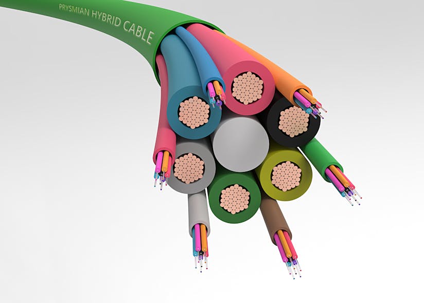 Prysmian Group SiroccoHYBRID Optical and Power Cables for Blown