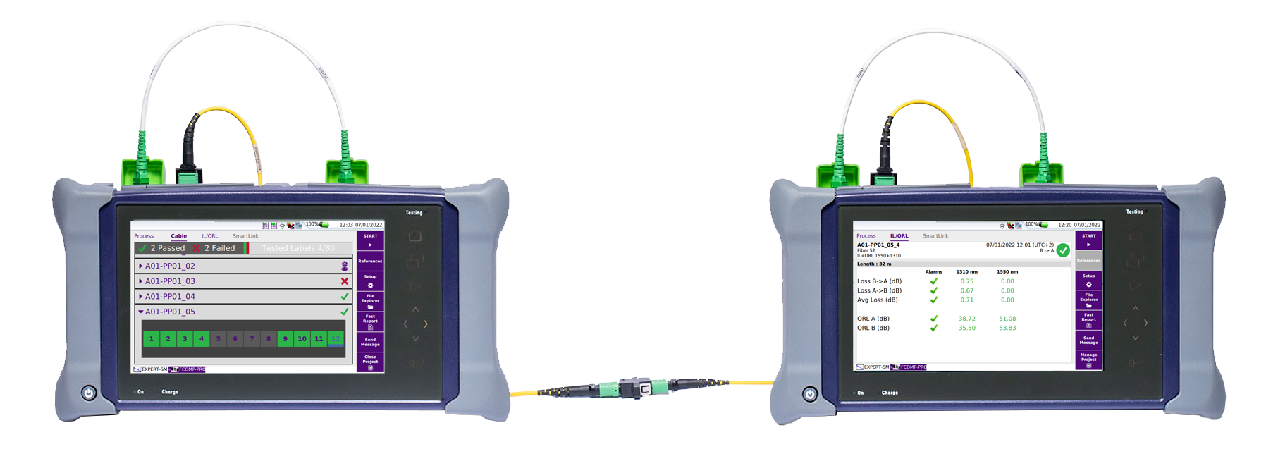 Viavi Fiber Complete Pro 4000 V2 With Mpo Fiber Link 1 620126b504dd0