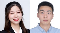 Mengyue Xu (left), a Ph.D. student from the Sun Yat-sen University, and Hao Song, a Ph.D. student from the University of Southern California, are the 2022 recipients of Tingye Li Memorial Scholarship Award. Mengyue Xu (left), a Ph.D. student from the Sun Yat-sen University, and Hao Song, a Ph.D. student from the University of Southern California, are the 2022 recipients of Tingye Li Memorial Scholarship Award.