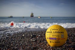 The 2Africa submarine cable has made its first landing, in Genoa, Italy. The 2Africa submarine cable has made its first landing, in Genoa, Italy.