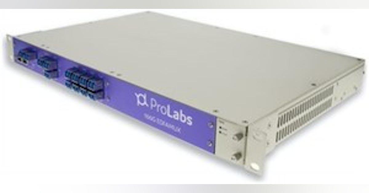 ProLabs pairs 100G EDFAMUX with QSFP28 PAM4 DWDM transceivers for 80-km ...