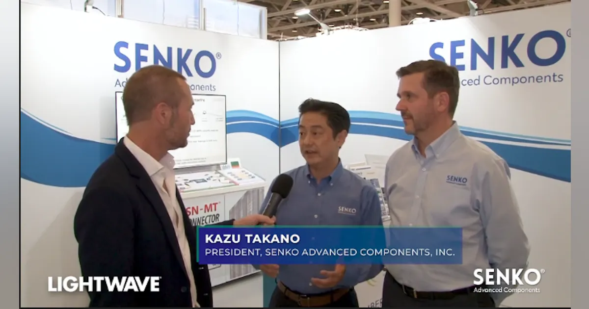 Cenko Senko Advances Interconnectivity | Lightwave Online