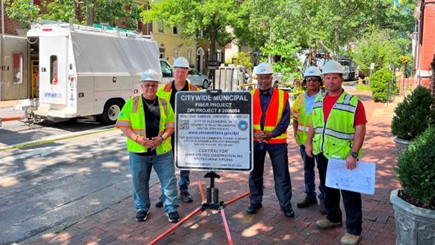 Harbor Link has begun construction in Alexandria, VA, on a fiber route that will connect the town with Ashburn, VA.