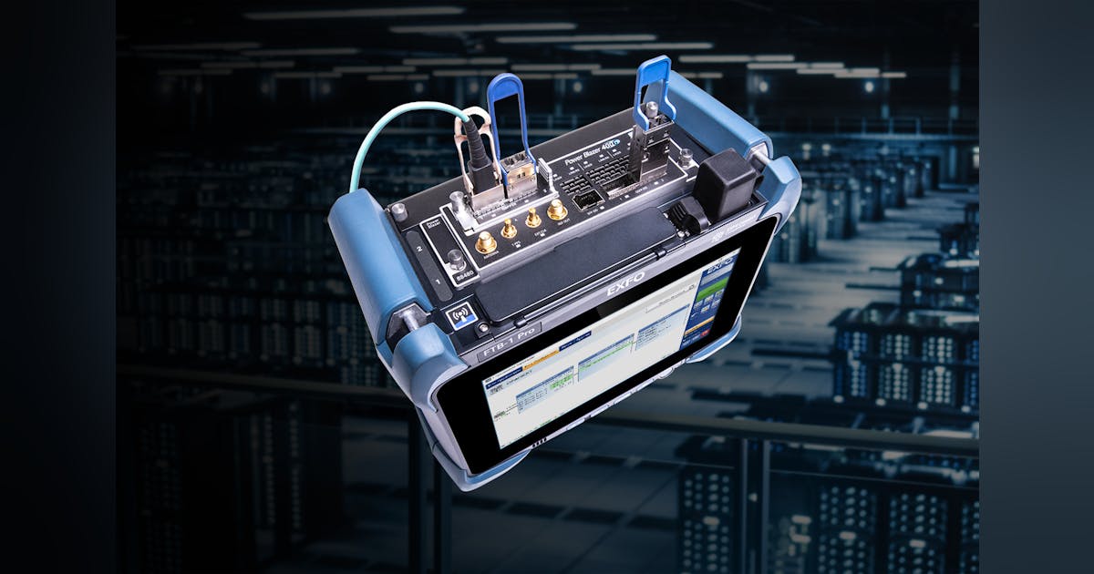 EXFO offers FTBx-88480 400G dual-port field test module | Lightwave