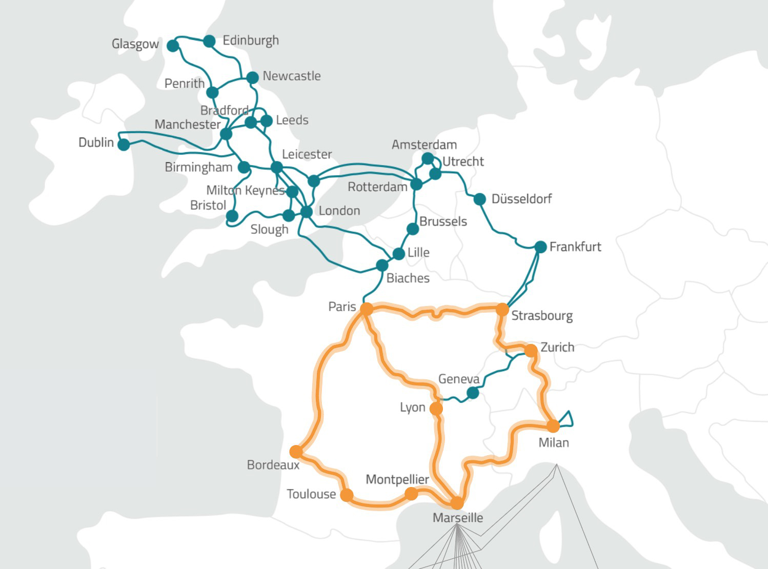 Zayo Opens 400G Fiber Route Connecting Paris And Marseille | Lightwave