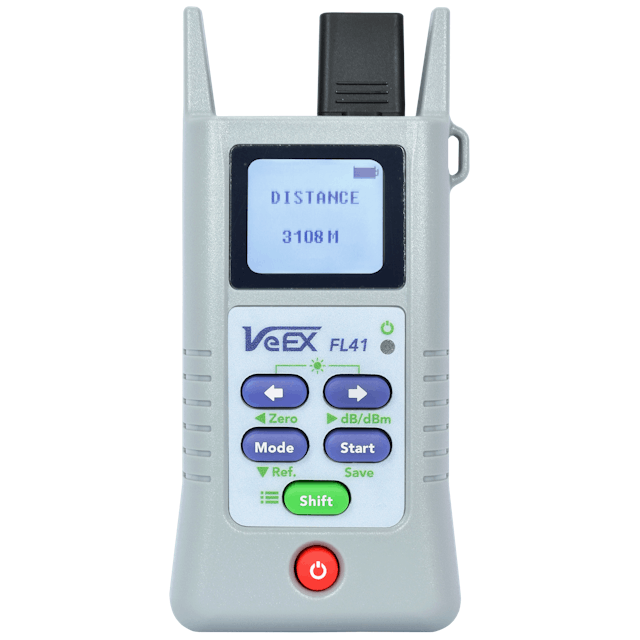 VeEX Inc. believes the FL41 Optical Fault Locator will find use in a variety of applications, including measuring PON drop fibers and short fibers in applications like LAN/WAN.