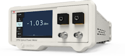 Santec&apos;s OPM-200 bench-top power meter features a dynamic range of +8 dBm to -80 dBm and is suitable for both laboratory and production environments.