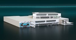 Adtran’s FSP 3000 S-Flex™ is capable of securely transporting 64G Fibre Channel services over DWDM networks. Adtran’s FSP 3000 S-Flex™ is capable of securely transporting 64G Fibre Channel services over DWDM networks.