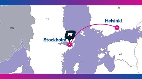 RETN&apos;s new fiber route between Stockholm and Helsinki was planned with low latency in mind.