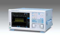The new AQ6370E optical spectrum analyzer from Yokogawa Test &amp; Measurement Corp.
