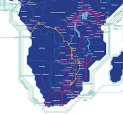 The addition of the new route between Angola and South Africa adds to the Liquid fiber footprint in the region. The addition of the new route between Angola and South Africa adds to the Liquid fiber footprint in the region.