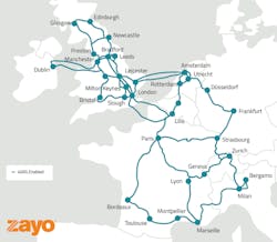 Zayo&apos;s European network now includes 400G capabilities.