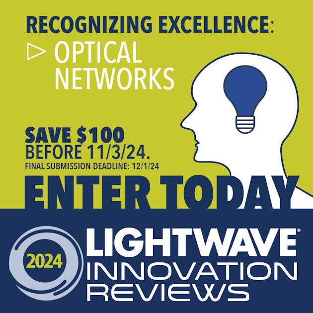 Lightwave has started its 2024 Lightwave Innovations call for entries