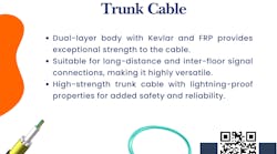 Mpo To Lc High Strength Trunk Cable