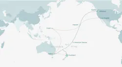The Hawaiki submarine cable links Australia, New Zealand, American Samoa, Hawaii and the US West Coast. The Hawaiki submarine cable links Australia, New Zealand, American Samoa, Hawaii and the US West Coast.