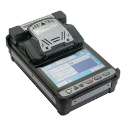 The 41S+ is a fully ruggedized, two camera, active cladding alignment fusion splicer featuring Fujikura's Active Fusion Control (AFC) technology. The 41S+ is a fully ruggedized, two camera, active cladding alignment fusion splicer featuring Fujikura's Active Fusion Control (AFC) technology.