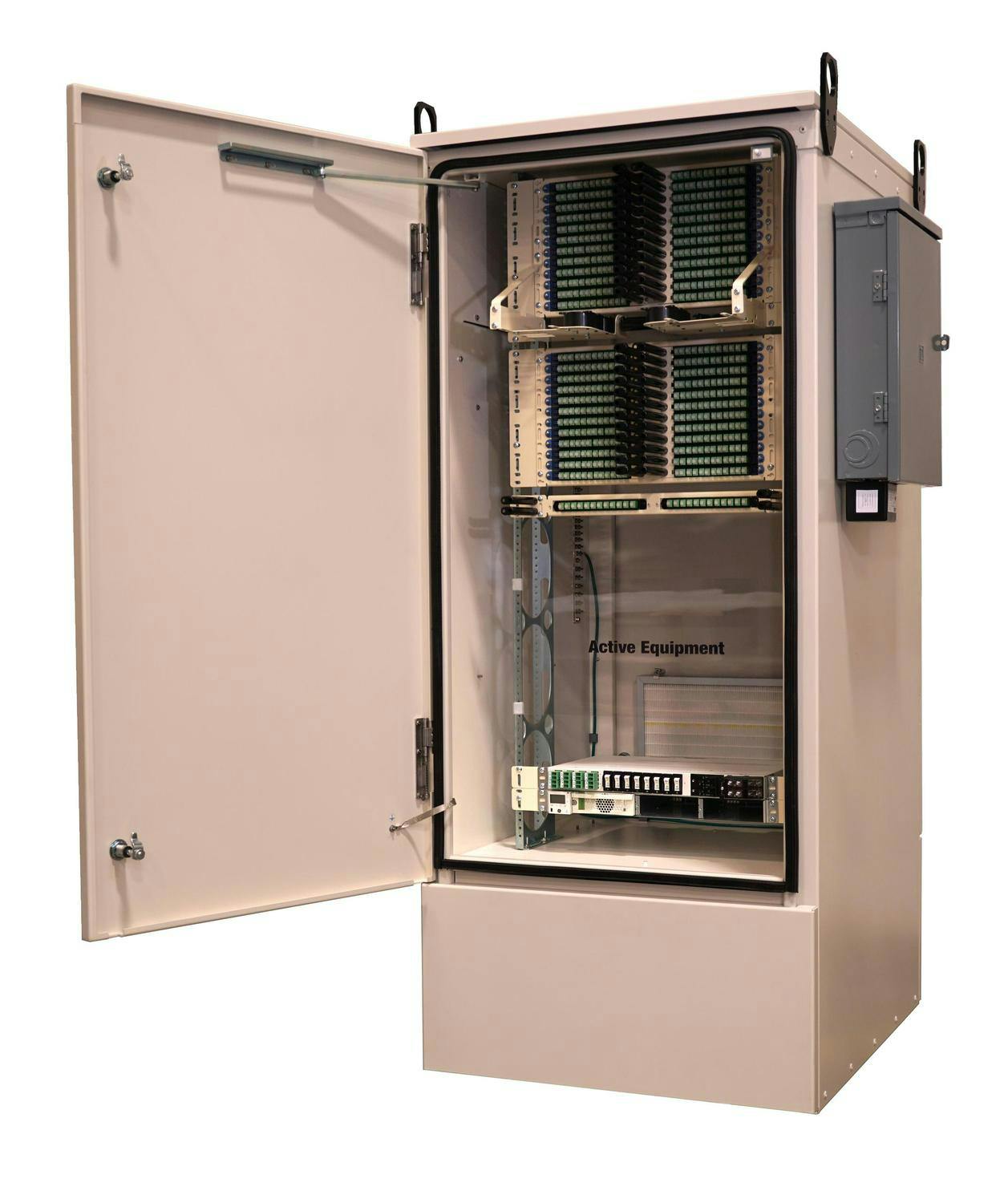 Clearfield's FieldSmart FiberFlex 3000 outdoor cabinet