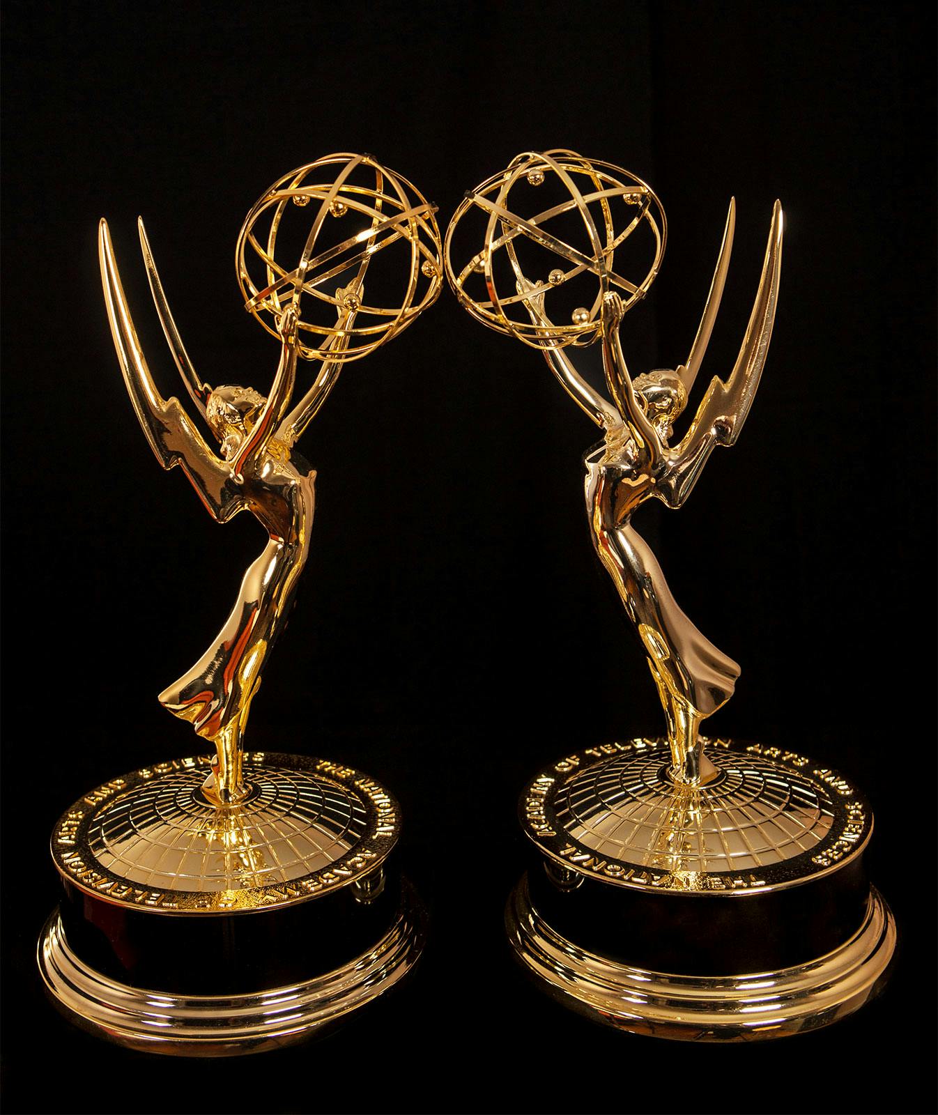 Emmy Award statuettes